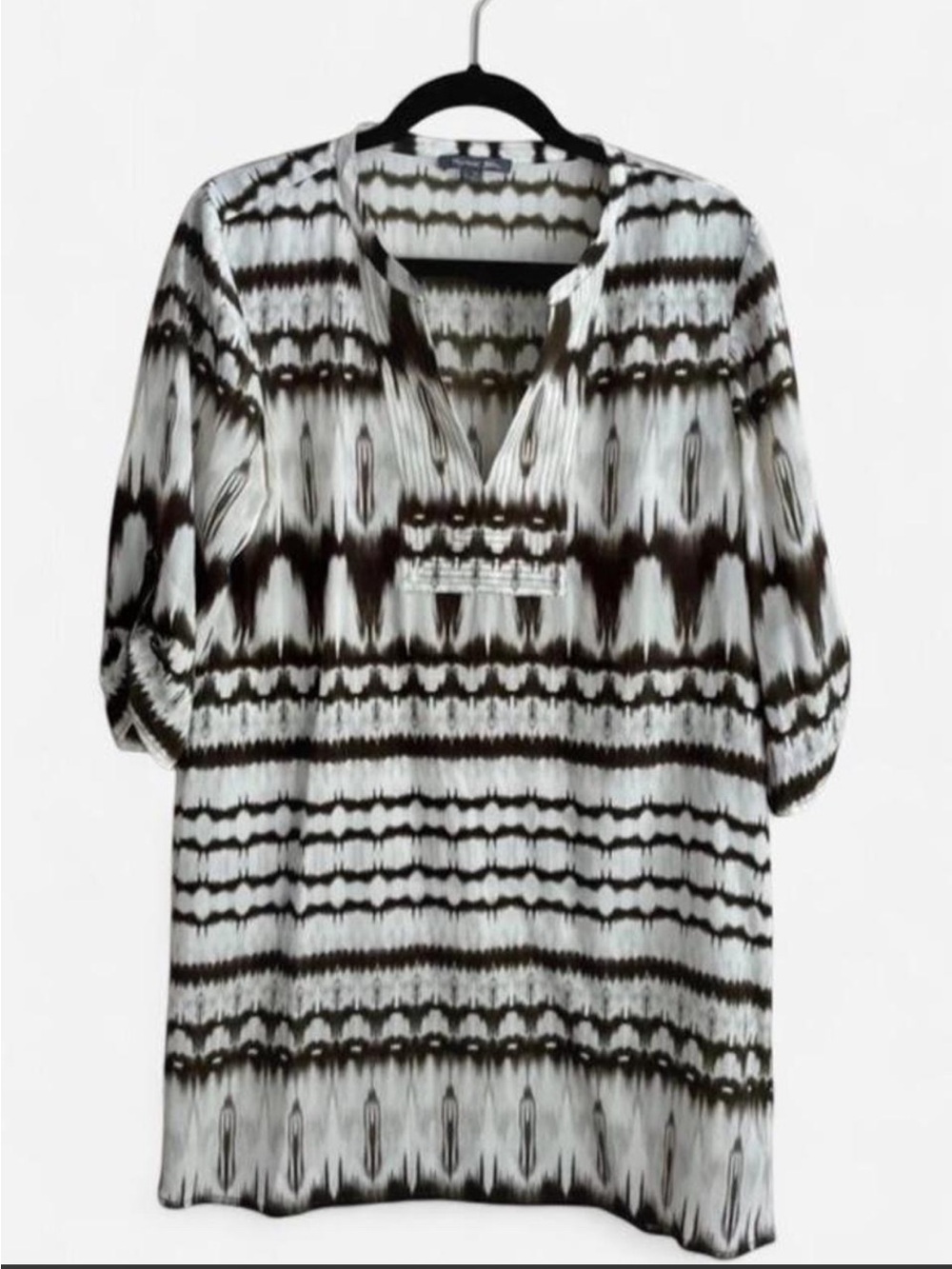 Michael Stars Silk Tunic Dress - M